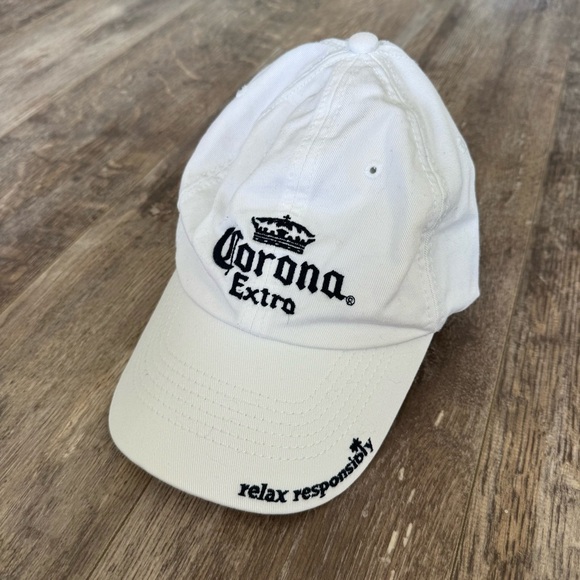 Corona Extra White Baseball Cap - Picture 1 of 8